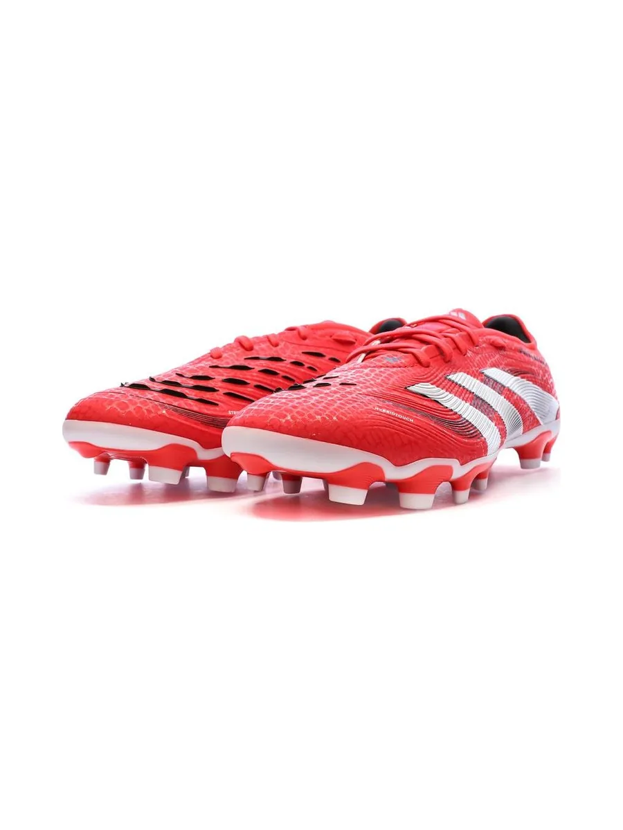 Chaussures de Foot Rouges Homme Adidas Predator Pro MG 7