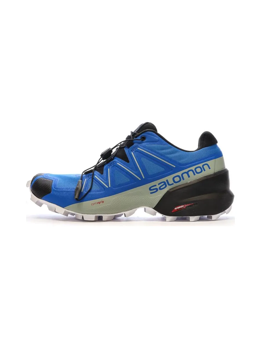 Chaussures de trail Noir/Bleu Homme Salomon Speedcross 5 2