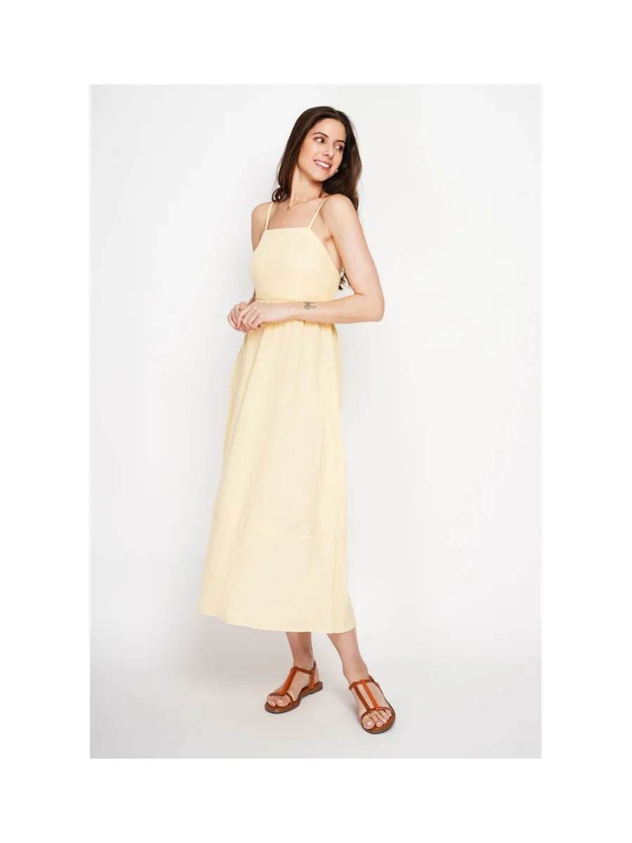 Robe Longue d'Été à Bretelles réglable 9