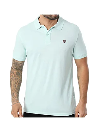 Polo Vert d'eau Homme Petrol Industries 9999 1