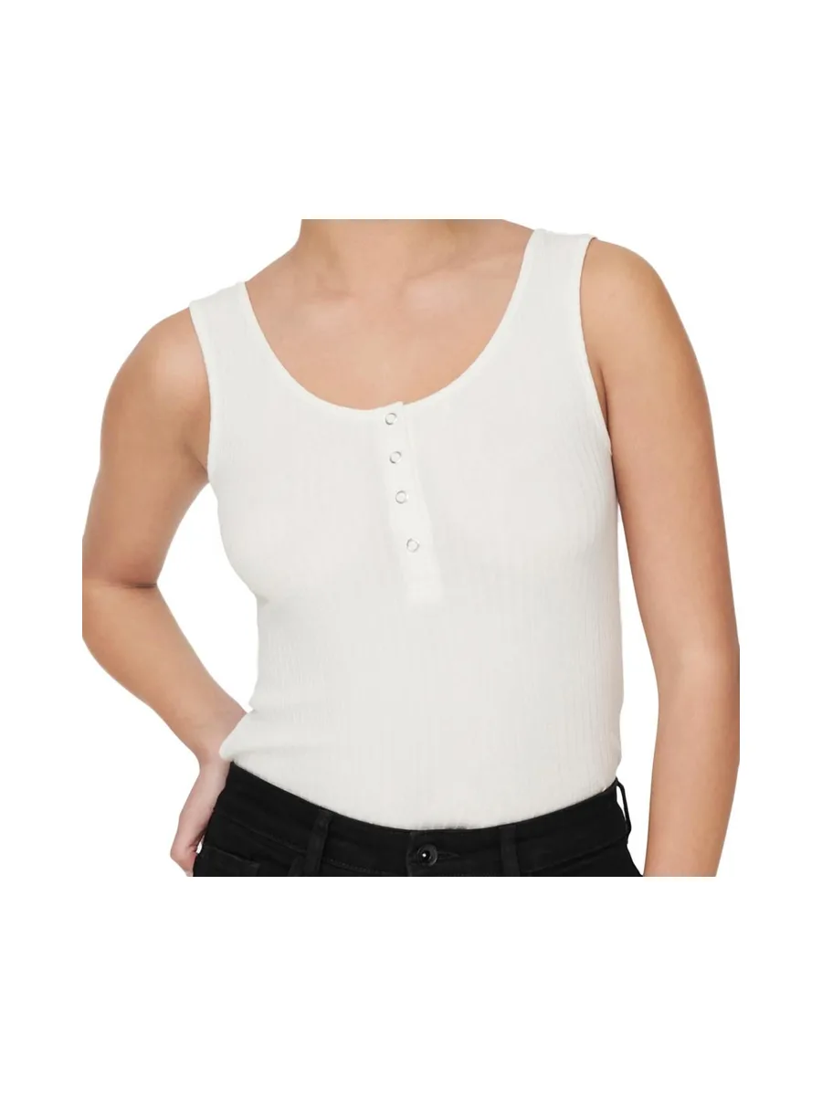 Débardeur Écru Femme JDY Fransiska 2