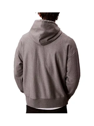 Sweat à Capuche Gris Homme Calvin Klein Jeans Premium Terry 2
