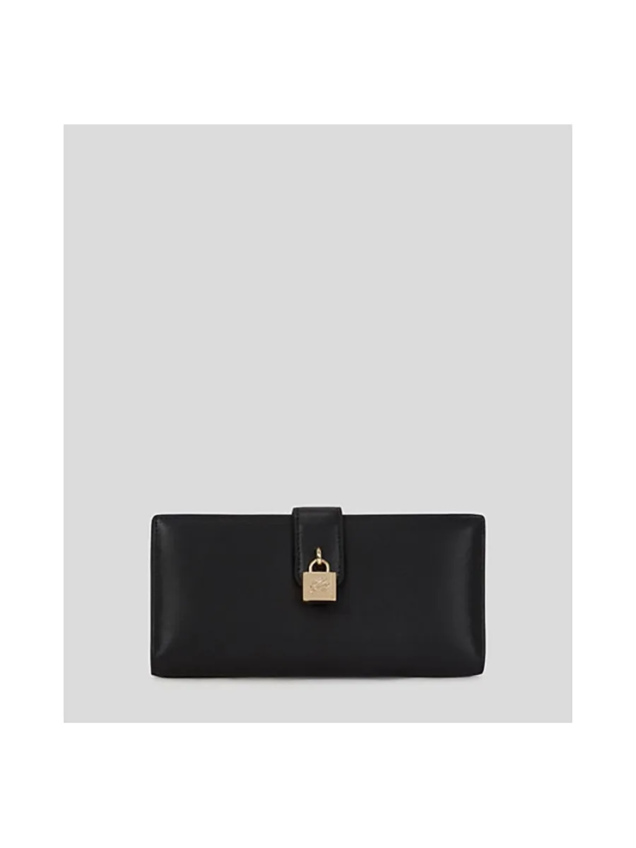 Portefeuille avec cadenas et autographe de Karl Lagerfeld 2