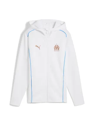 OM Sweat Zippé Blanc Junior Puma 24/25 1