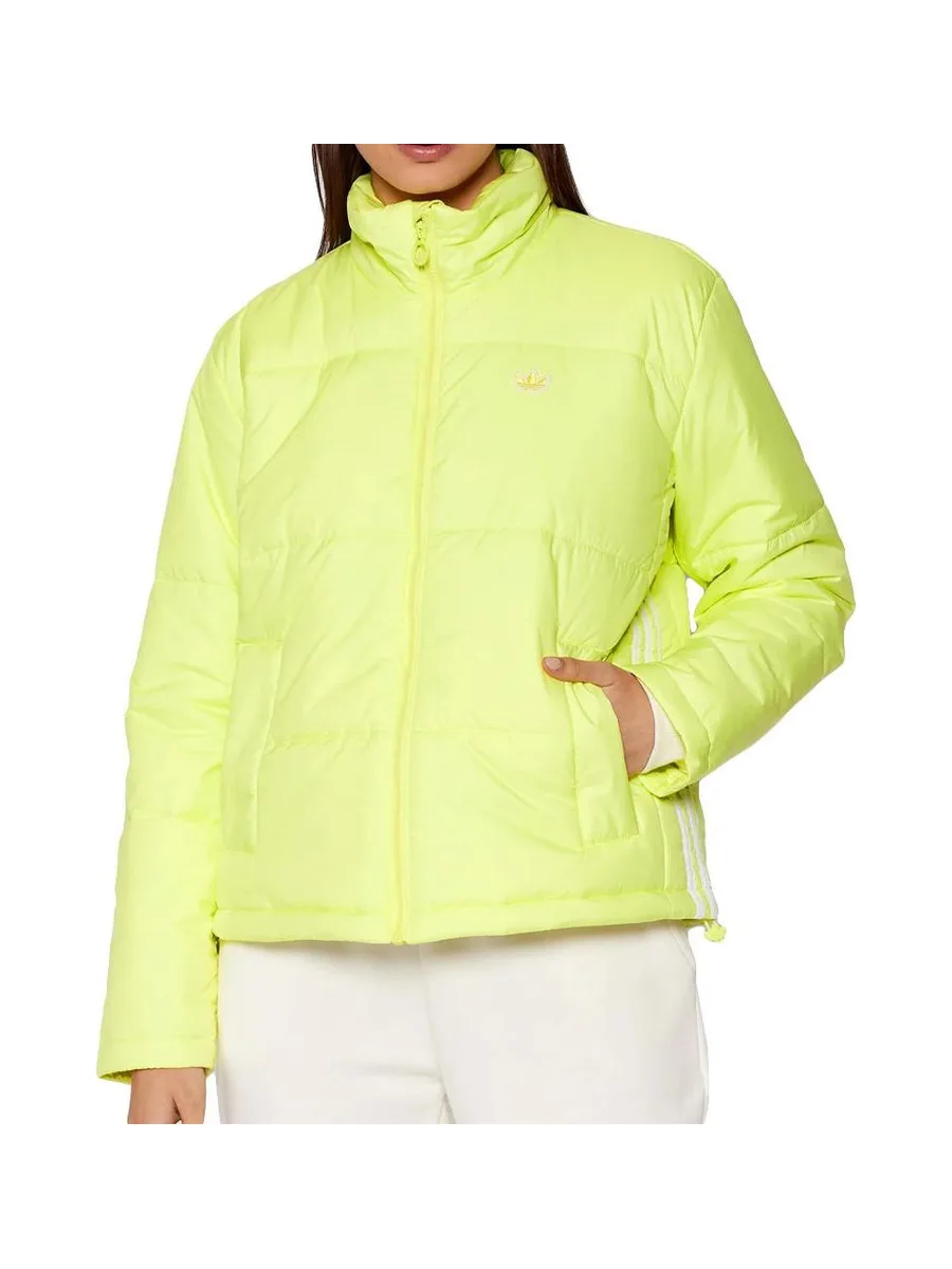 Doudoune Jaune Fluo Femme Adidas Puffer 2