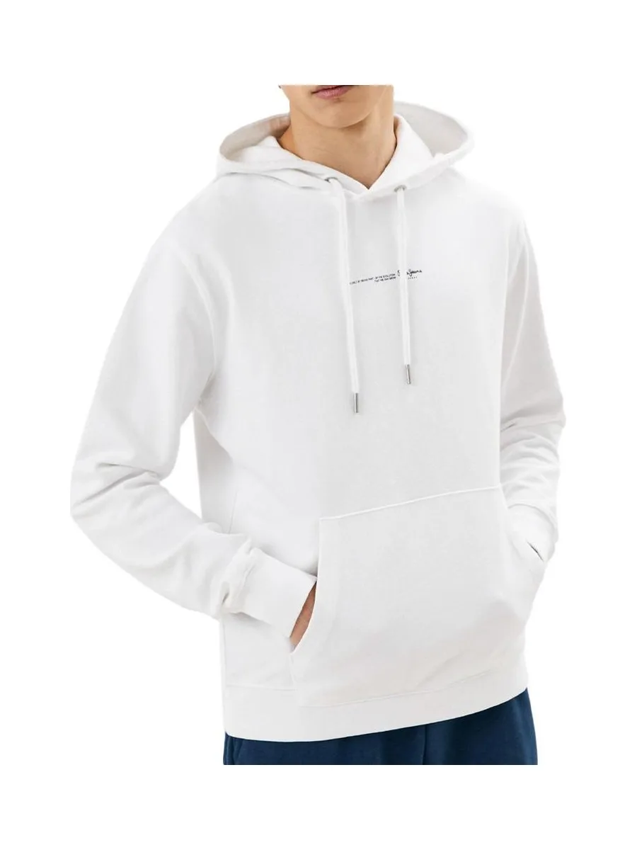 Sweat Blanc Homme Pepe jeans David Hoodie 2