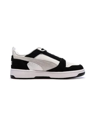 Baskets Blanches/Noires/Grises Femme Puma Caven 2.0 2