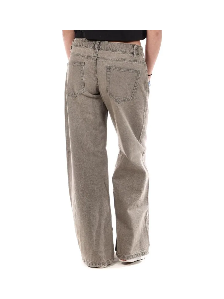 Jeans Loose Gris Femme Jennyfer DOUDOUIY 3