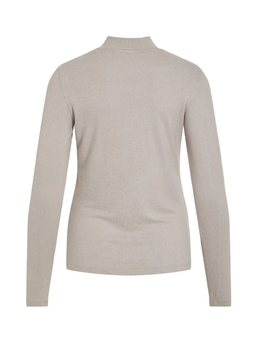 T-Shirt Manches Longues Beige Femme Vila Soline 3