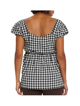 Top Noir/Blanc Femme Mamalicious Lemma 2