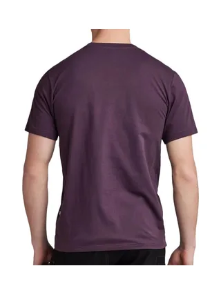 T-shirt Violet Homme G-Star Raw Poem 2