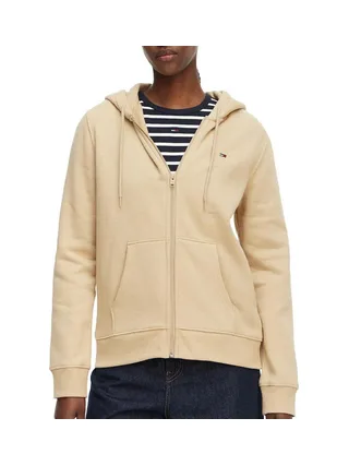 Sweat Beige Moyen Femme Tommy Hilfiger Tjw Reg S Flag 1