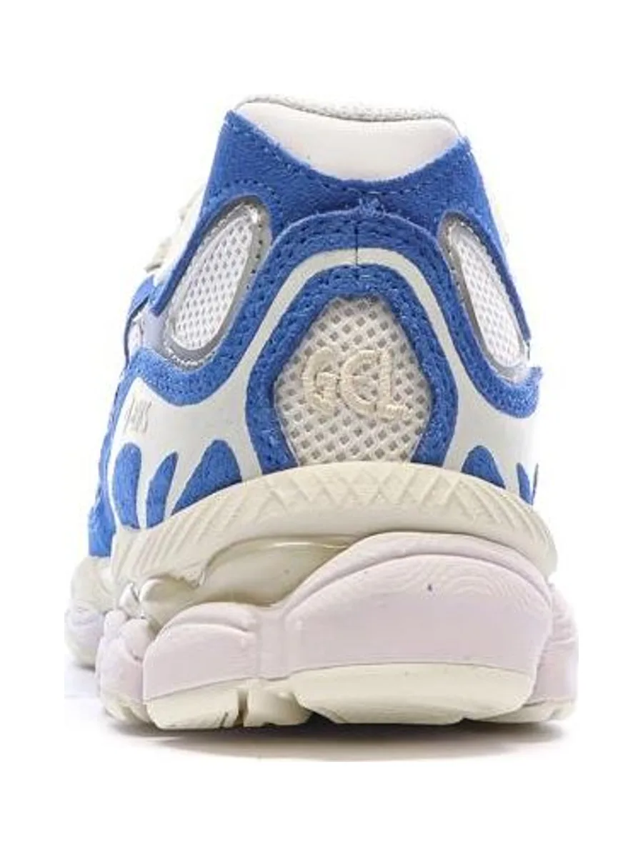 Baskets Blanches/Bleu Homme Asics Gel-nyc 4
