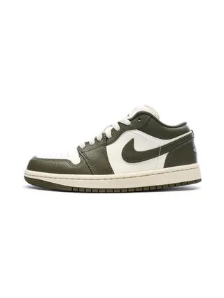 Baskets Kaki Mixte Nike Air Jordan 1 Low 1