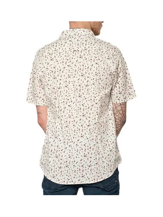 Chemise Blanche/Rouge Homme Kaporal KEVASH 2