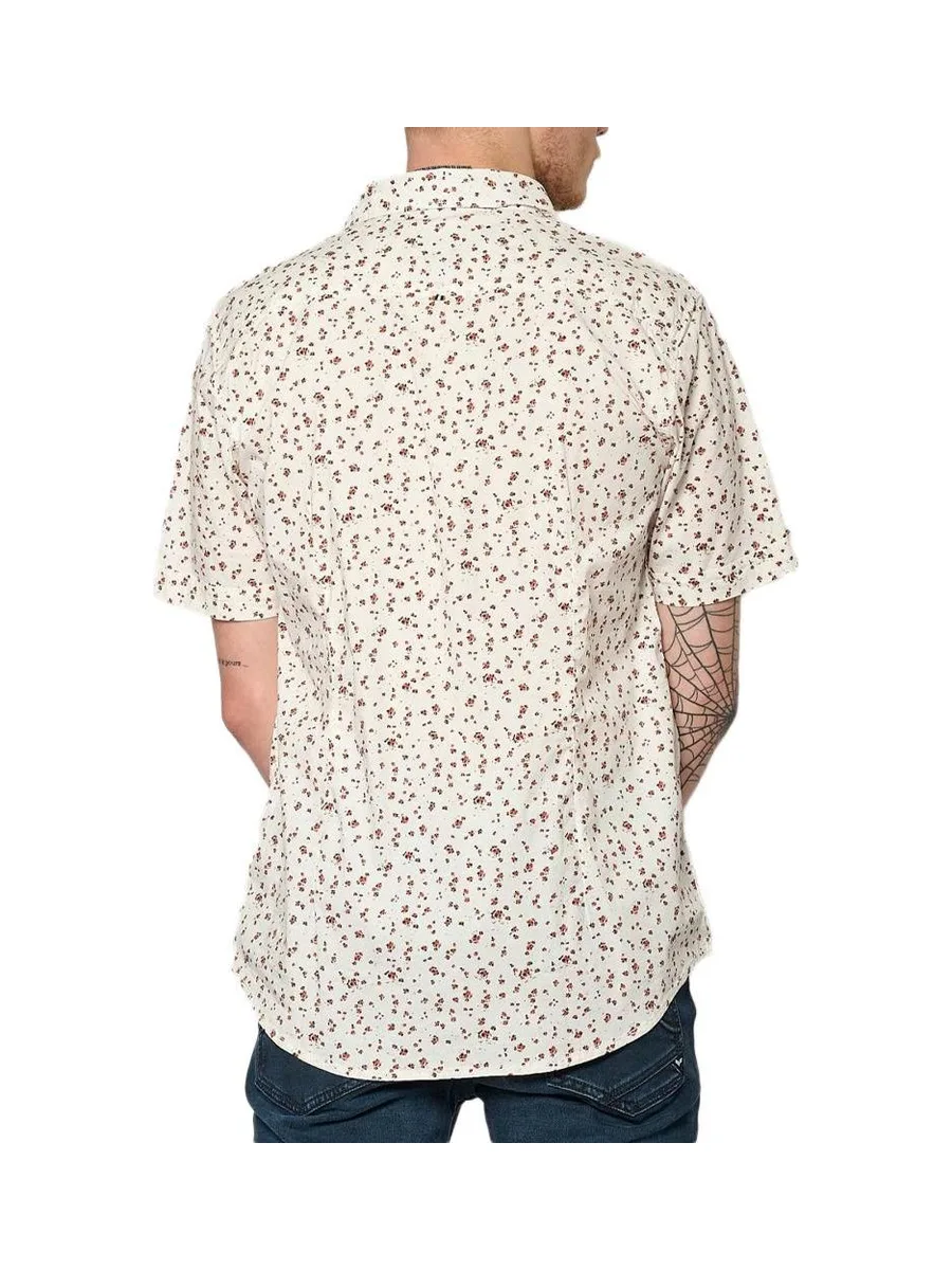 Chemise Blanche/Rouge Homme Kaporal KEVASH 3