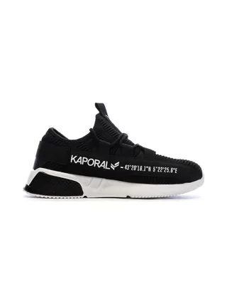 Baskets Noir/Blanc Homme Kaporal Dofino 2
