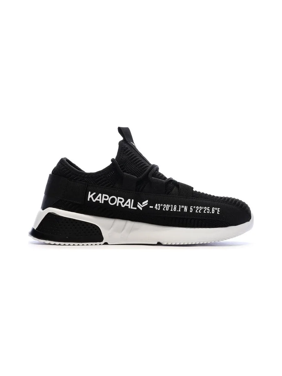 Baskets Noir/Blanc Homme Kaporal Dofino 3