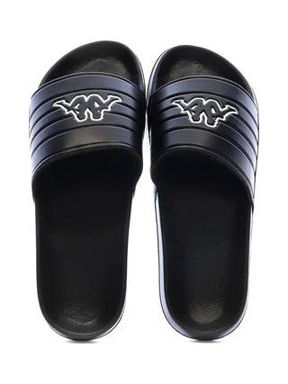 Claquettes Noires Homme Kappa Sarty 3