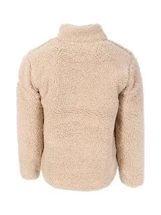 Veste Sherpa Beige Homme Paname Brothers Full Zip 2