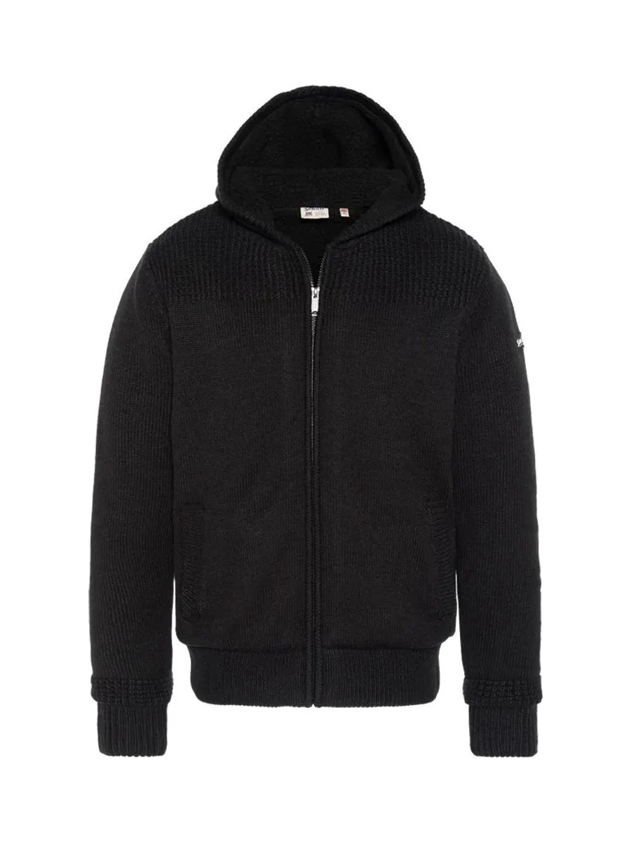 Gilet Noir Homme Schott Big Pull 2