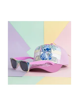 Kit Casquette + Lunette de Soleil Rose Enfant Sport Zone Relax 2