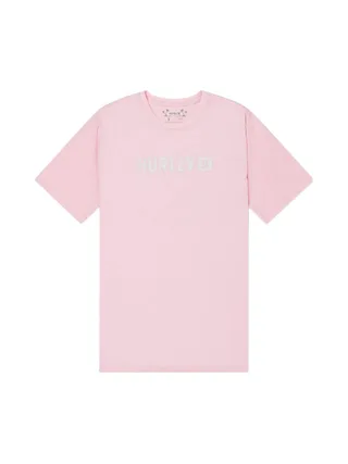 T-shirt Rose Homme Hurley The Box 1