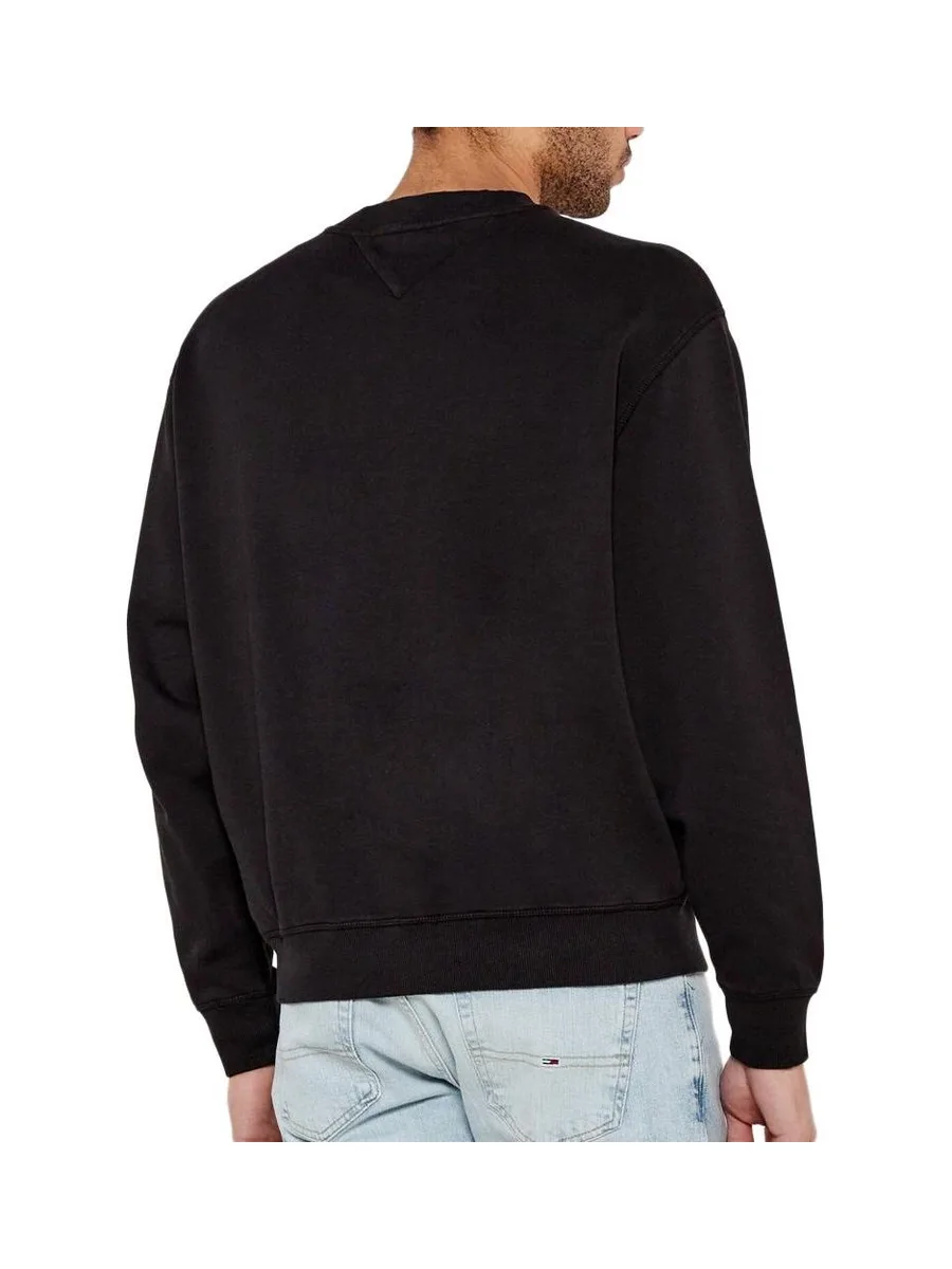 Sweat Noir Homme Tommy Hilfiger Varsity DM0DM20827 2