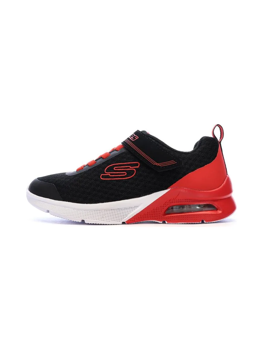 Baskets Noir/Rouge Garçon Skechers Microspec Max-Gorvix 2