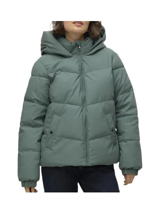 Doudoune Verte Femme Vero Moda Gretamia 1
