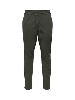 Pantalon Fluide Kaki Homme Only & Sons Linus 1