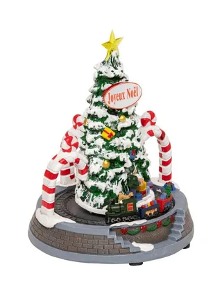 Village de Noel Sapin Train 208836 1