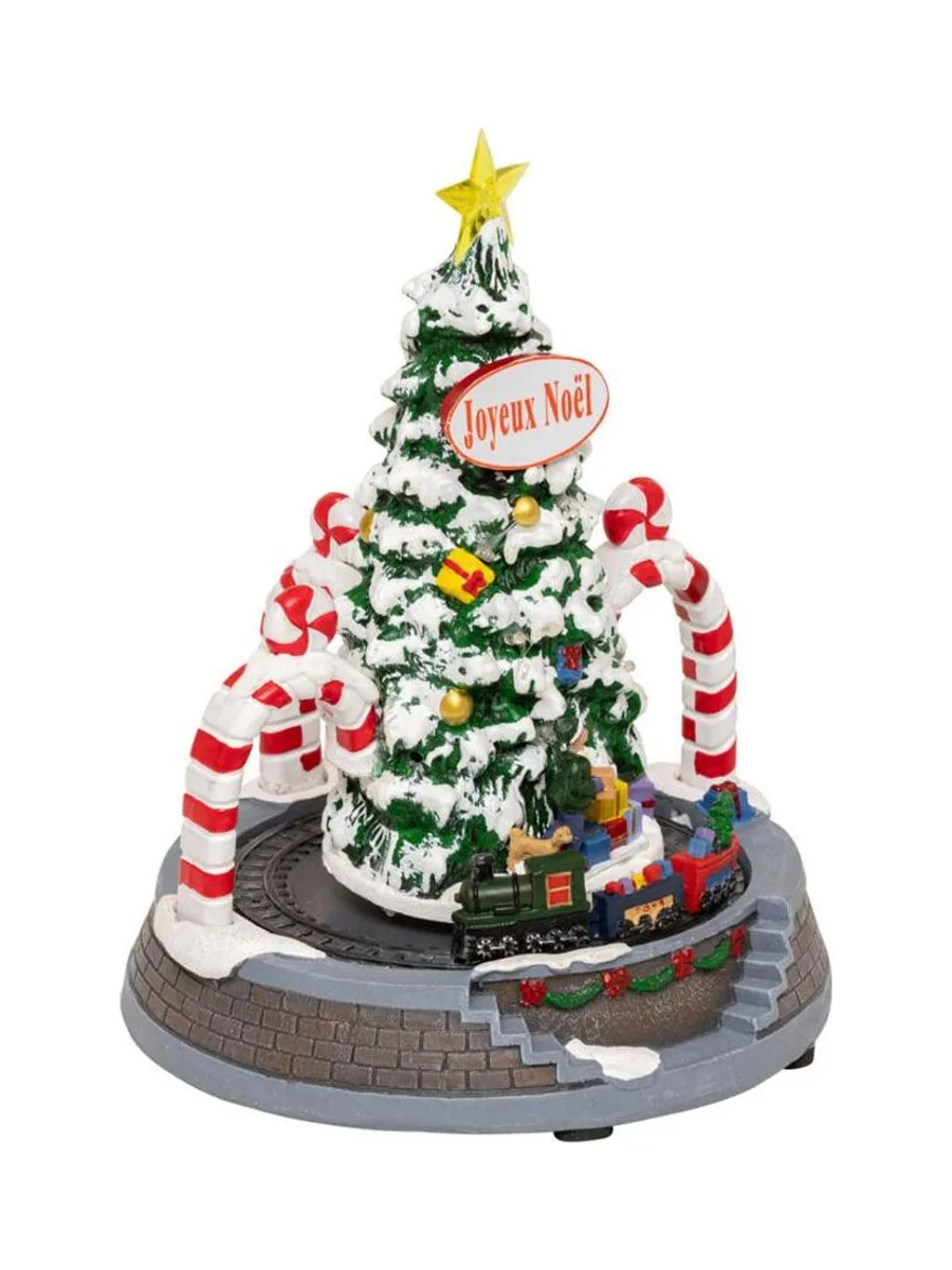 Village de Noel Sapin Train 208836 2