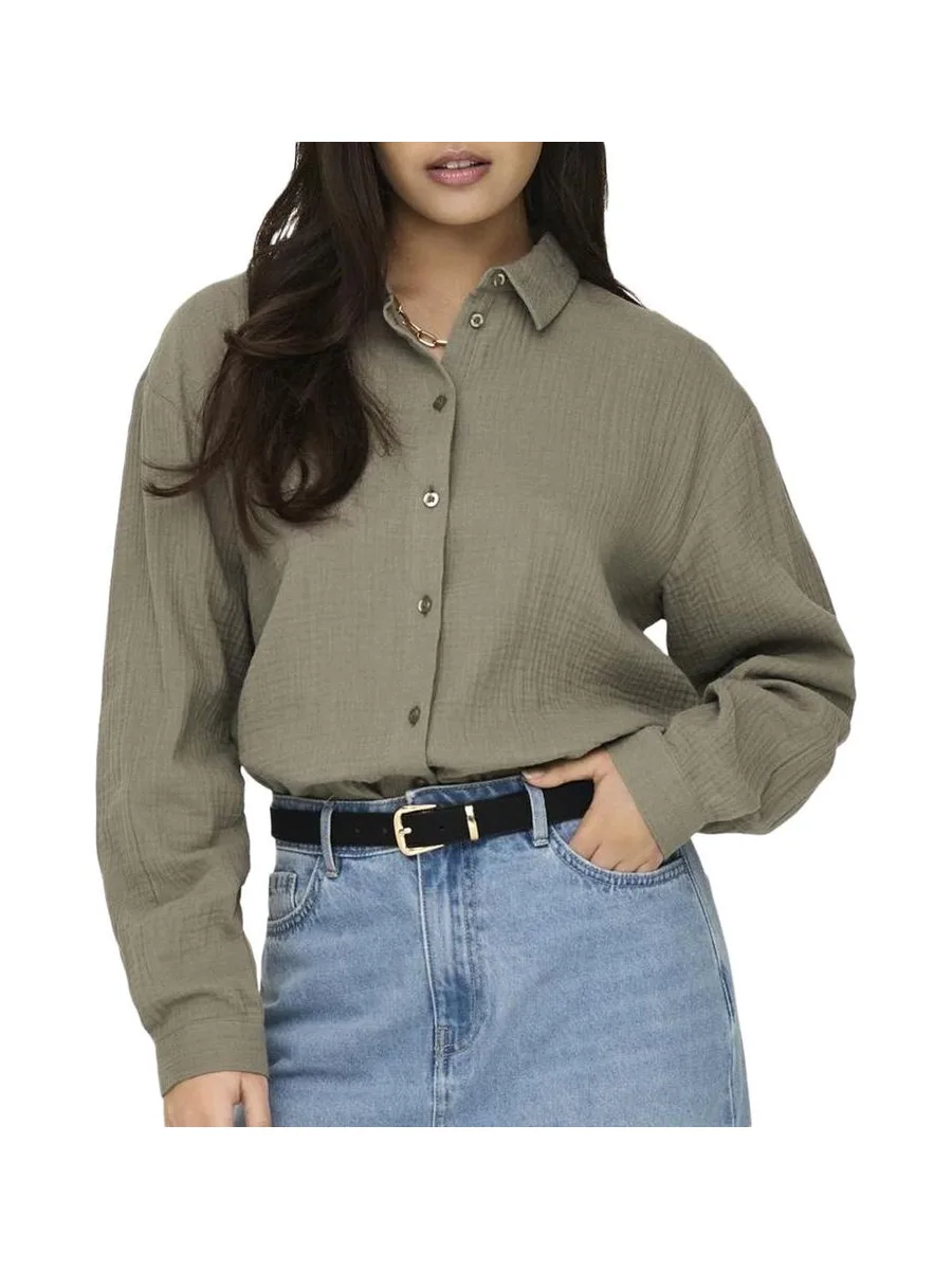 Chemise Marron Femme JDY Theis 15271018 2