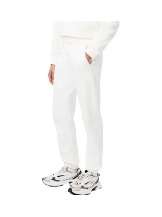 Jogging Blanc Femme Lacoste Fleece 1