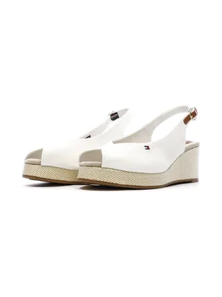 Sandales Blanches Femme Tommy Hilfiger Flag 6