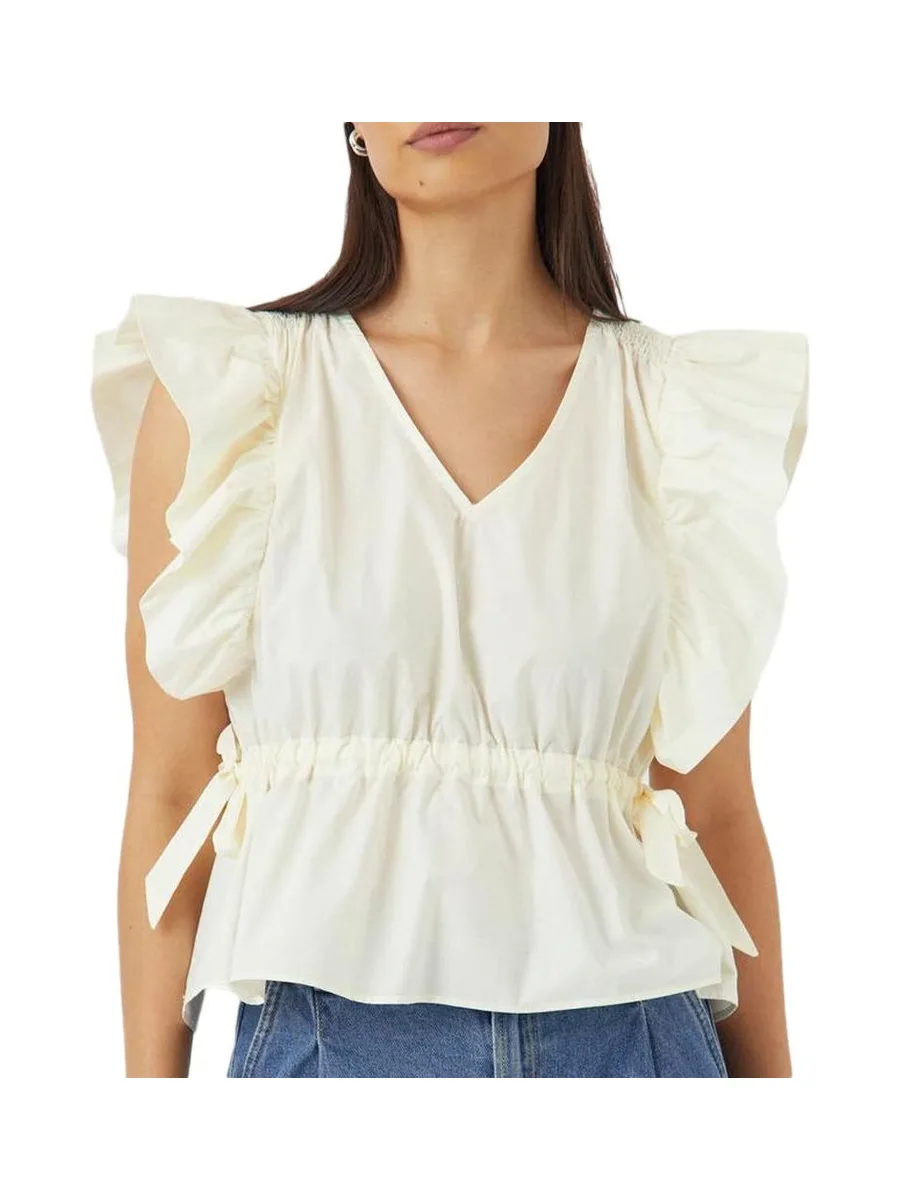 Blouse Blanc Femme YAS 26037290 2