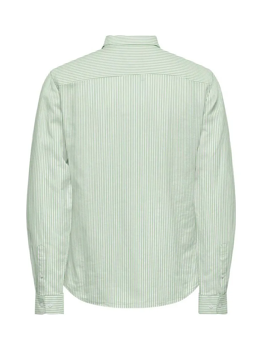 Chemise Verte Homme Only & Sons Cantley Life 2
