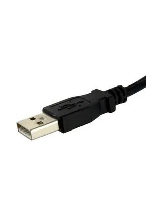 3 ft Panel Mount USB Cable A to A - F/M 4