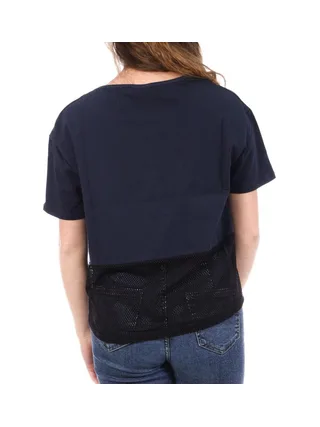 T-Shirt Marine Femme Le Coq Sportif Loose 2