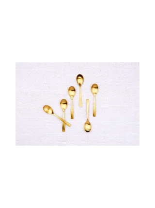 Coffret 6 petites cuillères OGLU - Black 11