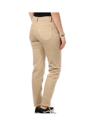Jean Mom Fit Beige Femme My Tina's 270 2