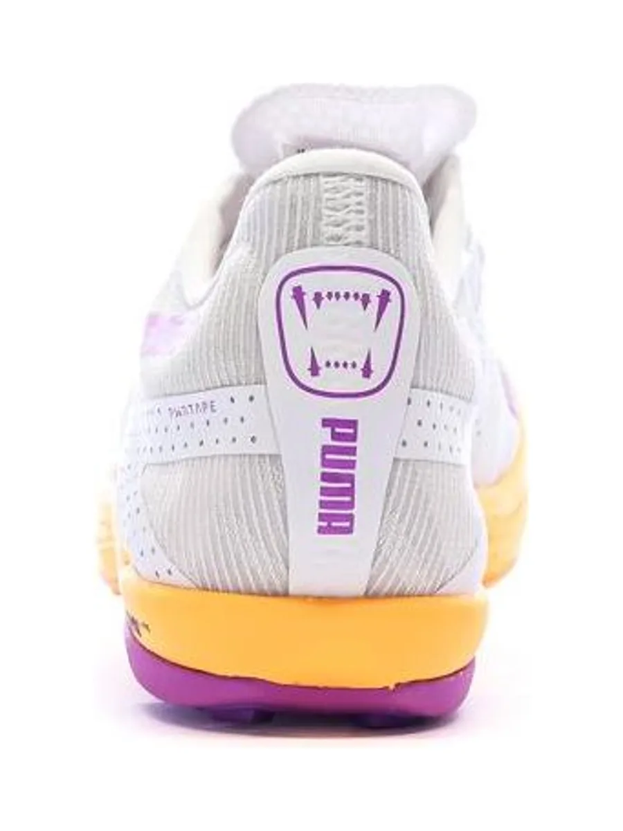 Chaussures Athlétisme Blanc/Rose Mixte Puma Crossfox Nitro Elite 4