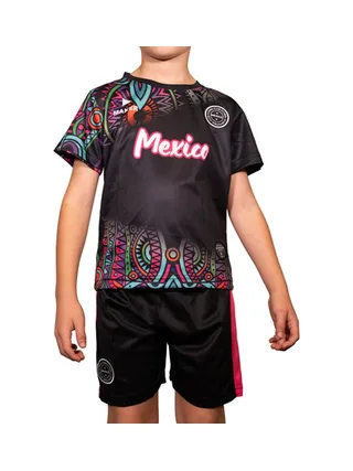 Ensemble Noir Enfant Sport Zone Mexico 1