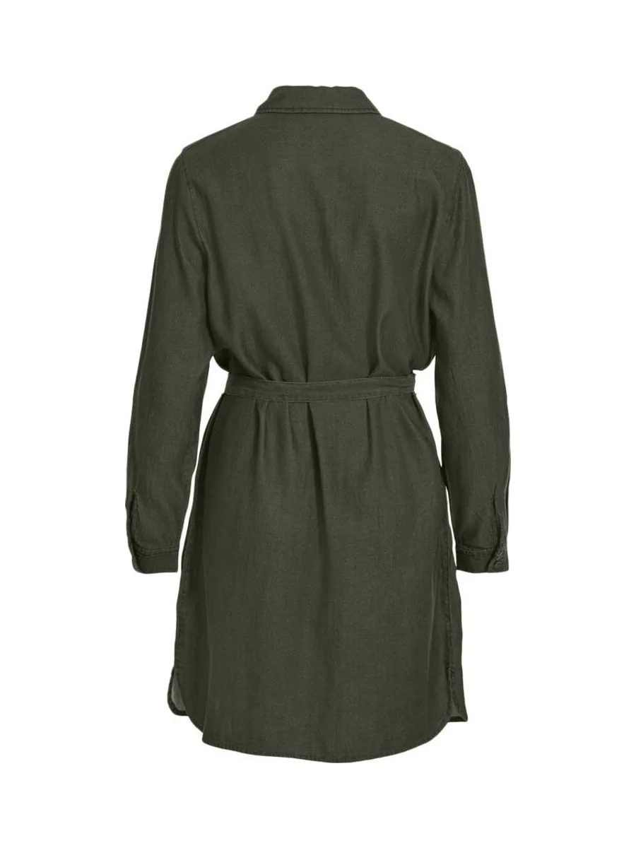 Robe Kaki Femme Vila 14058166 3