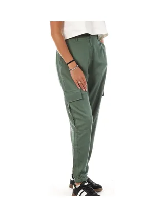 Pantalon Fluide Vert Femme Lee Cooper Okarta 1
