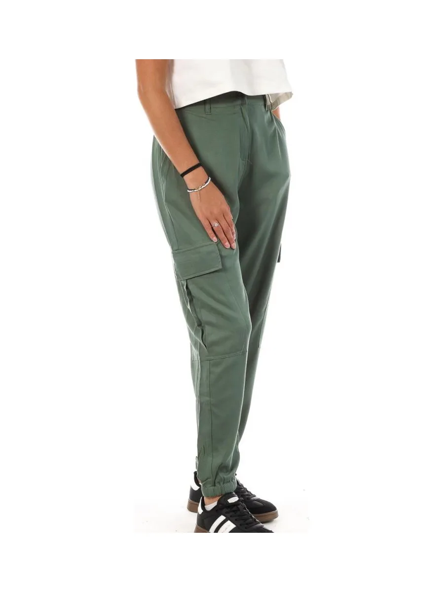 Pantalon Fluide Vert Femme Lee Cooper Okarta 2