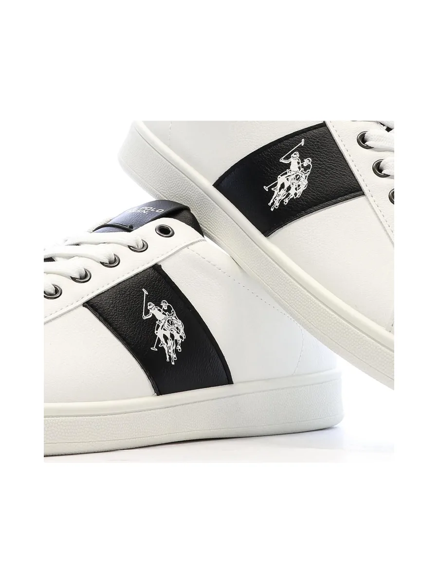 Baskets Blanches/Noires Homme US Polo ASSN High-top 8