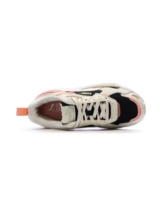 Baskets Blanc/Rose Femme Puma X-ray 3 4