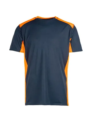 T-shirt Marine/Orange Homme Best Mountain Rando 1